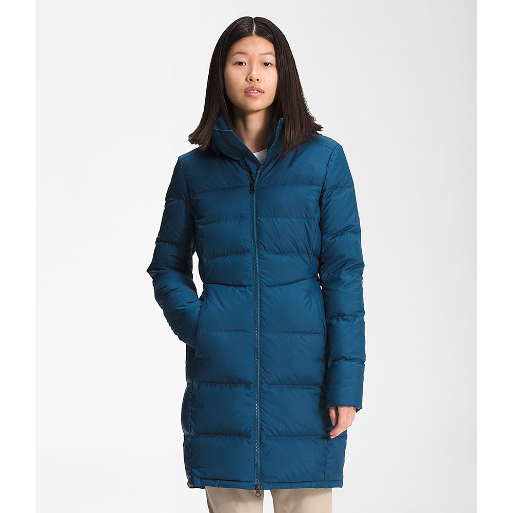 The North Face Parka Womens Australia - The North Face Metropolis Blue (DFS-196438)